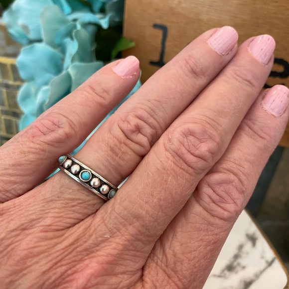 ⭐️SOLD⭐️Brighton “INDIE” Turquoise Bracelet & Ring - Picture 3 of 7